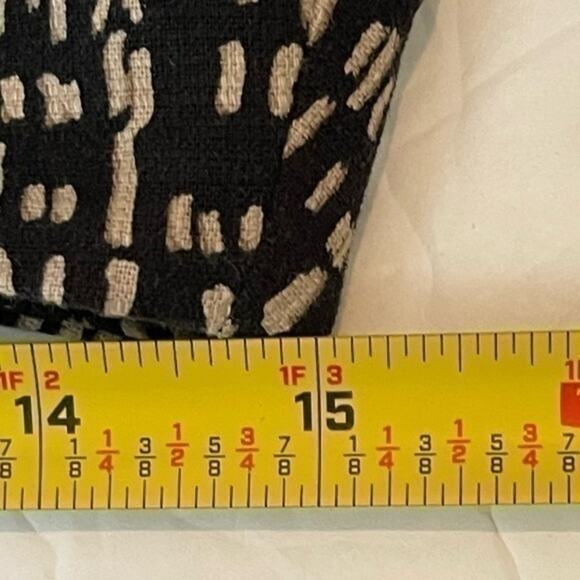 Loft Black Tan Ankle Pant Size 2 - Picture 9 of 9